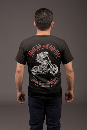 Sons of Arthritis "Custom Chapter" - POCKET T-SHIRT