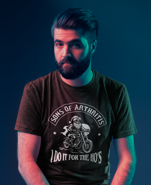 Sons of Arthritis "I Do It For The HOs" Chapter - Black (See More Styles)